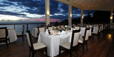 Wedding Dinner Table, Calabash Cove, St Lucia